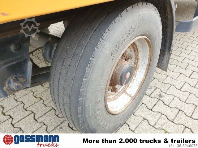 Open trailer with tarp DA3, 2-Achs Anhänger