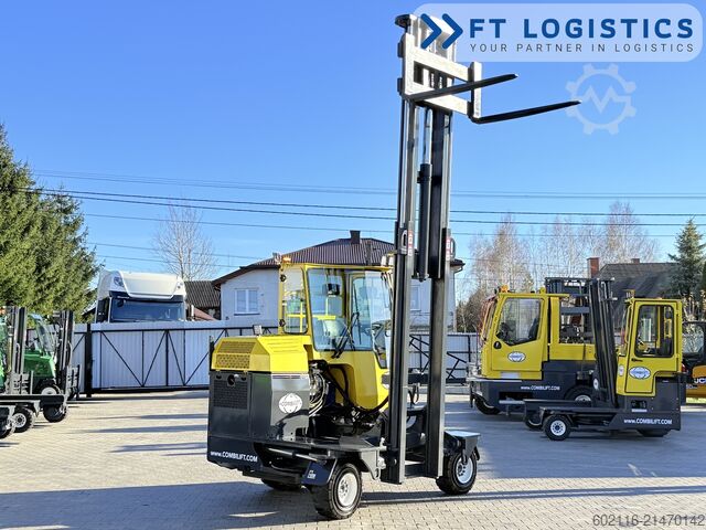 Carrello elevatore a 4 direzioni Combilift C3000XL DUPLEX FREE LIFT GAS POSITIONER