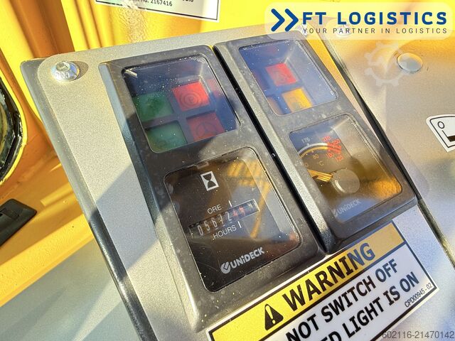 Carrello elevatore a 4 direzioni Combilift C3000XL DUPLEX FREE LIFT GAS POSITIONER