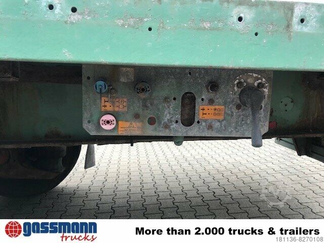 Auflieger mit Pritsche & Plane General trailer SYY3FP Plattformauflieger, Liftachse