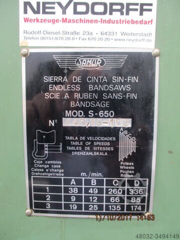 Lintzaag SAMUR S 650