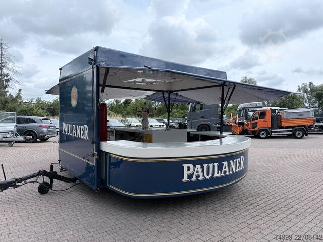 Przyczepa do napojów Brandt Ausschankwagen Bierwagen Verkaufsanhänger