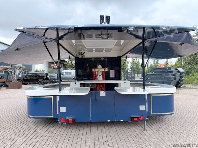 Przyczepa do napojów Brandt Ausschankwagen Bierwagen Verkaufsanhänger