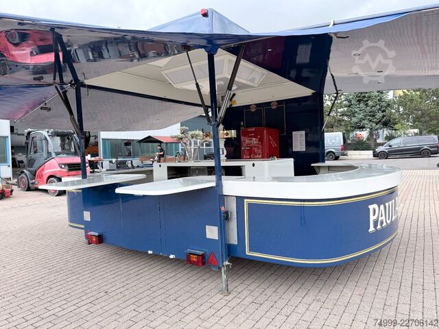Przyczepa do napojów Brandt Ausschankwagen Bierwagen Verkaufsanhänger
