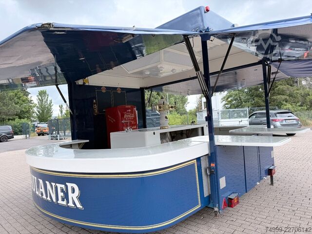 Przyczepa do napojów Brandt Ausschankwagen Bierwagen Verkaufsanhänger