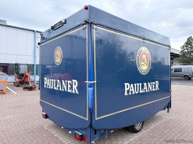 Przyczepa do napojów Brandt Ausschankwagen Bierwagen Verkaufsanhänger