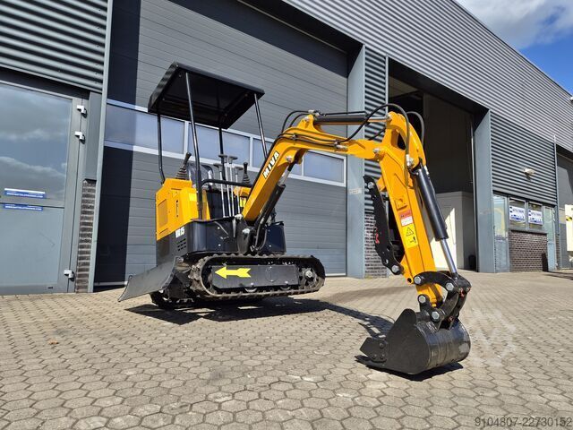 Mini-escavadora Miva VA15, Year 2026 Nieuw, 3 x Bak!