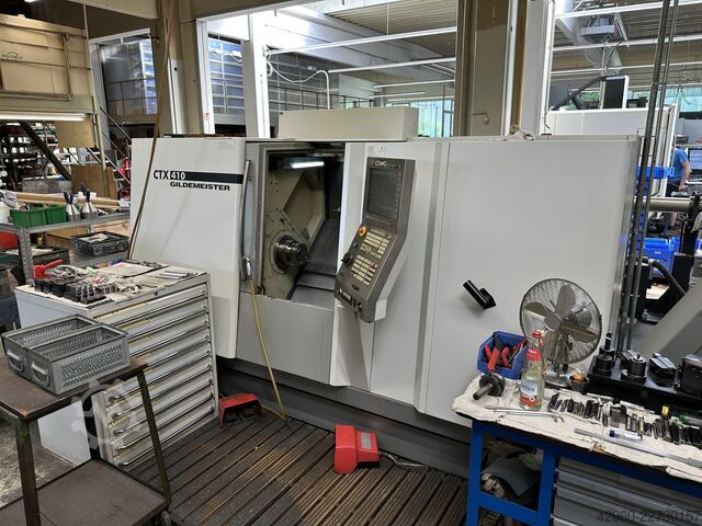 Centro de torneamento e fresagem CNC Gildemeister CTX 410 V4