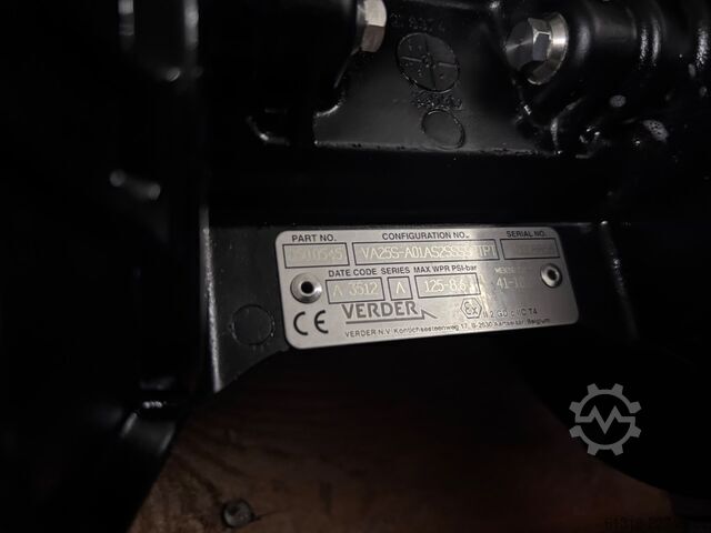 Pompe pneumatique à double membrane (AODD) Verderflex VA25 SS SS TF TF