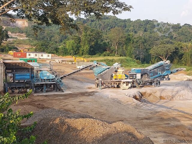 Mobile Brechanlage / Backenbrecher Constmach Mobile Crushing Plant 250-300 TPH Mobile Jaw Crushing Plant