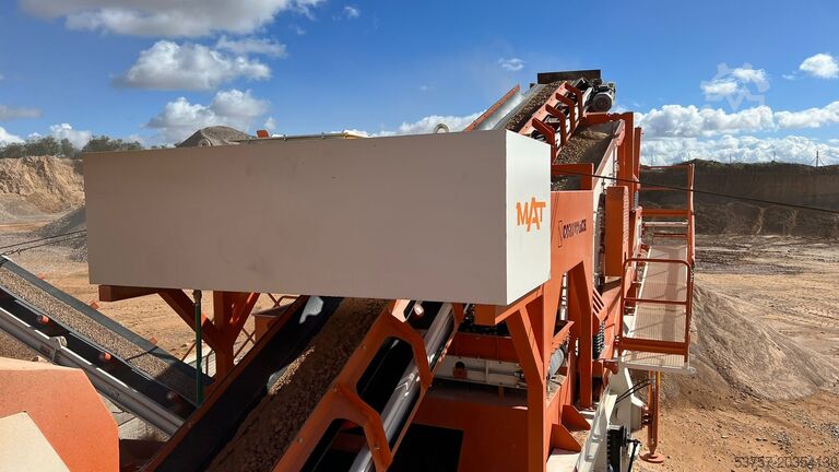 Mobile Brecheranlage Constmach Mobile Crushing Plant Mobile vertical impact crushing plant