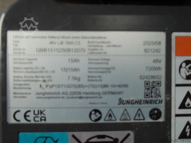 Transpaletă electrică JUNGHEINRICH AME 15