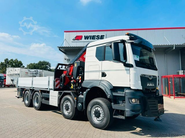 Vrachtauto met open laadbak MAN TGS 41.520 8x8, F705R.2.7 L436 V20 TECHNO