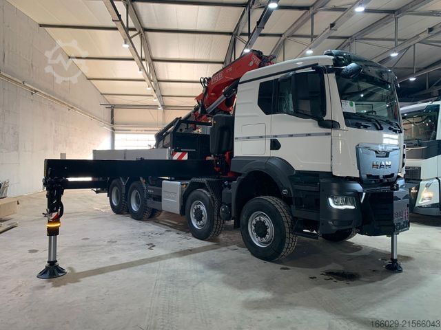 Vrachtauto met open laadbak MAN TGS 41.520 8x8, F705R.2.7 L436 V20 TECHNO