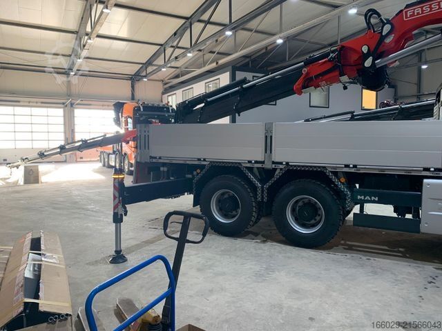 Vrachtauto met open laadbak MAN TGS 41.520 8x8, F705R.2.7 L436 V20 TECHNO