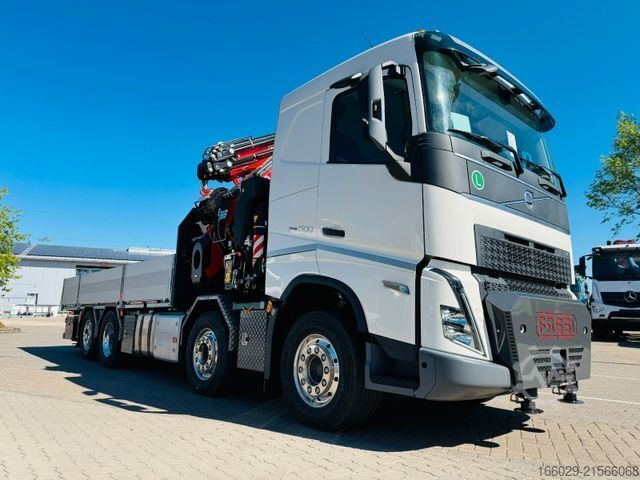 Vrachtauto met open laadbak VOLVO FH 500 8x2 mit F990RA.2.28 L616 V30