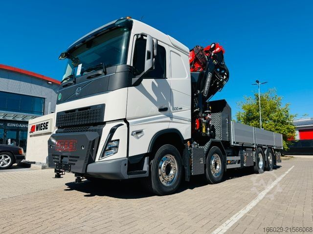 Vrachtauto met open laadbak VOLVO FH 500 8x2 mit F990RA.2.28 L616 V30