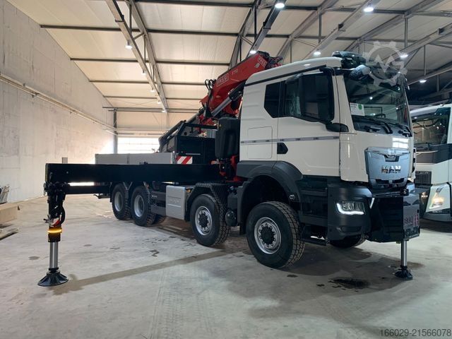 Autolaadkraan MAN TGS 41.520 8x8, F705R.2.7 L436 V20 TECHNO