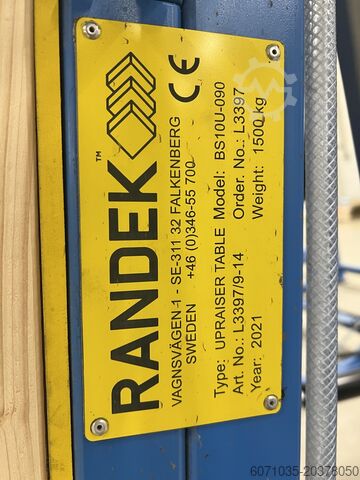 Radni sto za izgradnju zidova Randek BS05 og BS10U