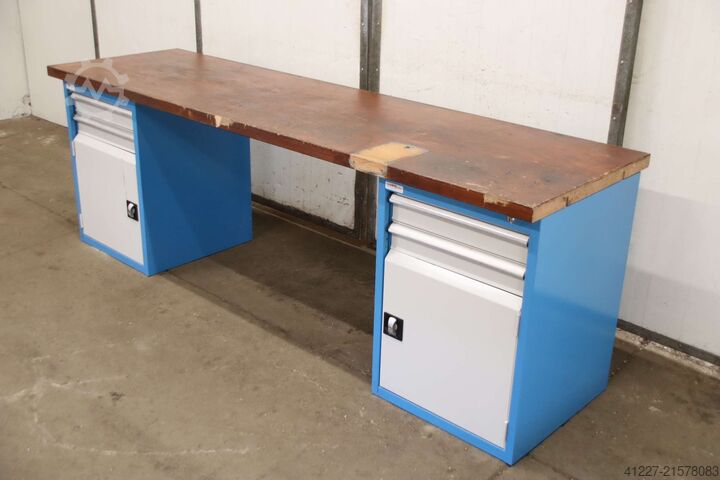 Banco de trabalho KLW Lutz 2500/700/H855 mm