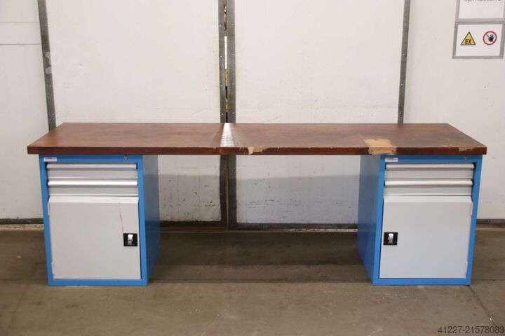 Banco de trabalho KLW Lutz 2500/700/H855 mm