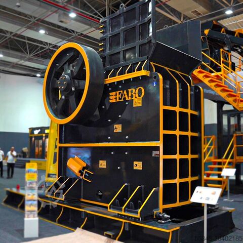 Crushing equipment / jaw crusher FABO Jaw Crusher stone crushing machine 320-600 t/h