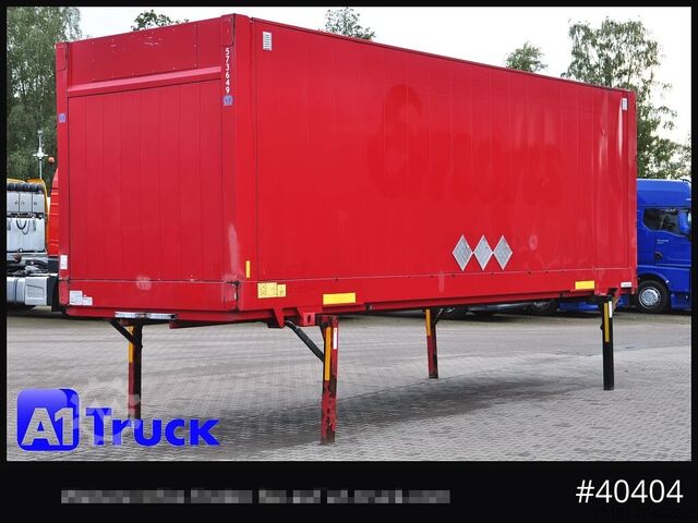 Ανταλλάξιμο αμάξωμα με κατασκευή κουτιού KRONE BDF 7,82 Wechselbrücke, 2680mm Innenhöhe.