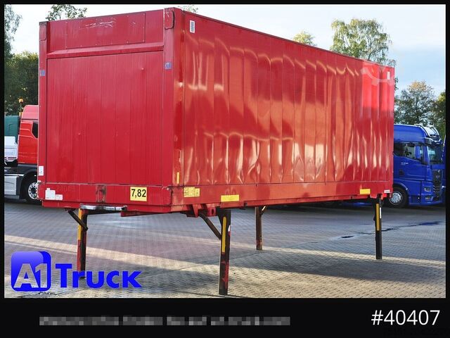 Ανταλλάξιμο αμάξωμα με κατασκευή κουτιού KRONE BDF 7,82 Wechselbrücke, 2680mm Innenhöhe.