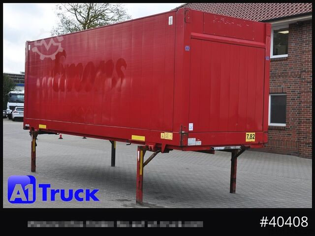 Ανταλλάξιμο αμάξωμα με κατασκευή κουτιού KRONE BDF 7,82 Wechselbrücke, 2680mm Innenhöhe.