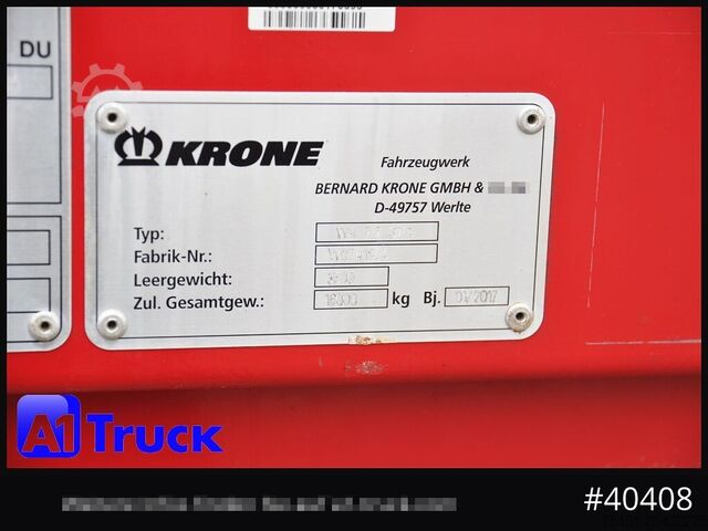 Ανταλλάξιμο αμάξωμα με κατασκευή κουτιού KRONE BDF 7,82 Wechselbrücke, 2680mm Innenhöhe.