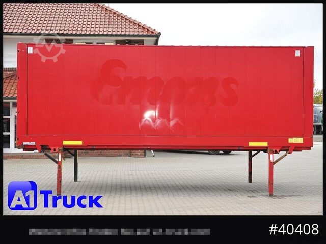 Ανταλλάξιμο αμάξωμα με κατασκευή κουτιού KRONE BDF 7,82 Wechselbrücke, 2680mm Innenhöhe.