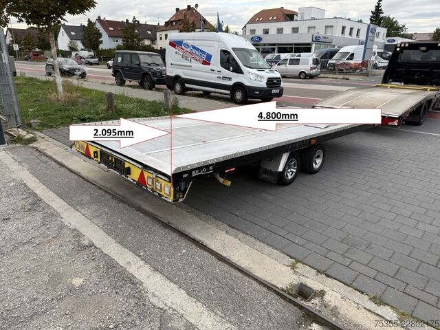 Rimorchio trasporta auto  Kegger KG 30.48S 4,8m Kippanhänger Auffahrrampe