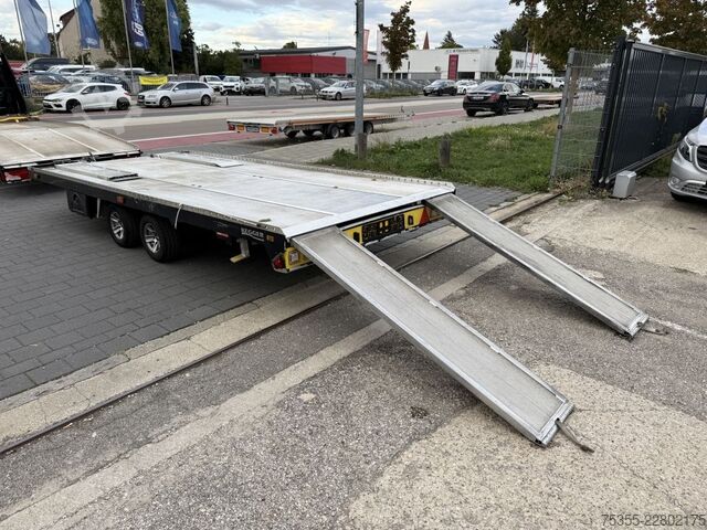 Rimorchio trasporta auto  Kegger KG 30.48S 4,8m Kippanhänger Auffahrrampe