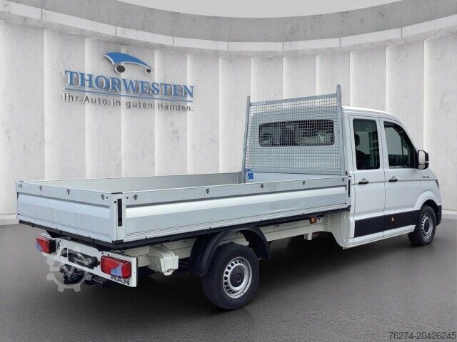 Dubbele cabine bestelwagen MAN TGE 3.140 DOKA PRITSCHE AHK DAB Anhängelast 3,0T