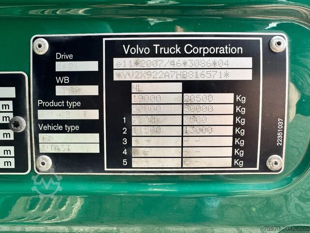 Standard-SZM Volvo FM 370 4X2 2017 GLOBETROTTER i-Shift