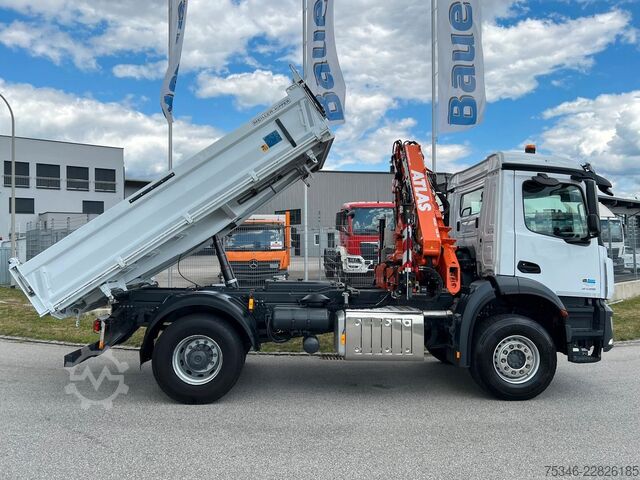 Autolaadkraan MERCEDES-BENZ Arocs 2135 Kipper/Kran Atlas AK 135/Funk/107 tkm