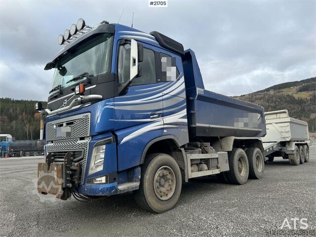 Skraldevogn Volvo Fh16 6x4 Plow Rigged Dump Truck WATCH VIDEO