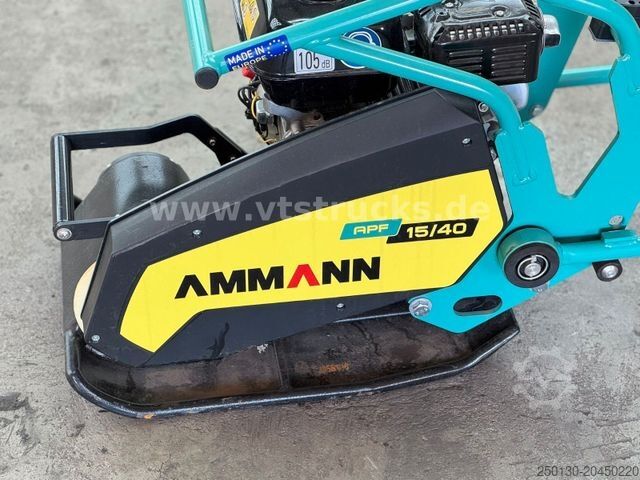 Compactor AMMANN APF 15/40 HO Rüttelplatte NEU