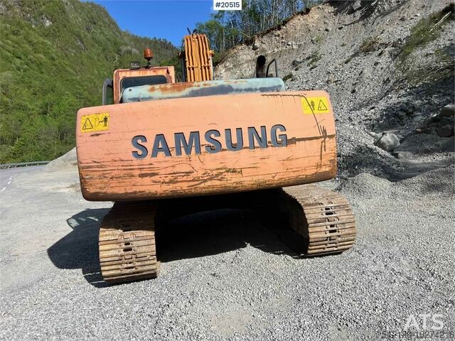 Gravemaskine med larvebånd Samsung se210 LC3 Excavator w/ toothed bucket. WATCH THE V
