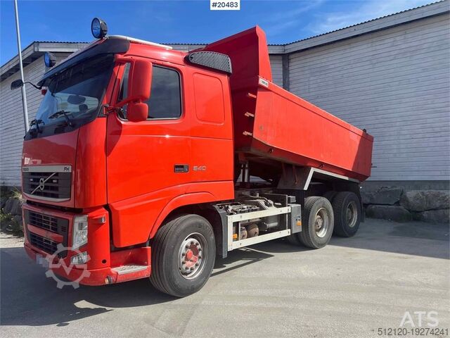 Teherautó Volvo FH13-540 6x4 tipper truck. SEE VIDEO