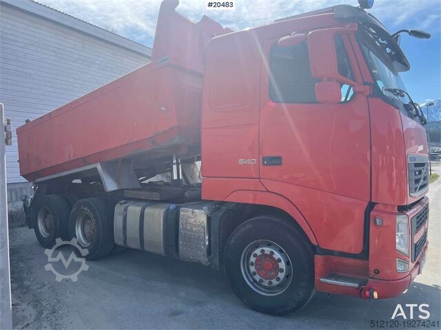Teherautó Volvo FH13-540 6x4 tipper truck. SEE VIDEO