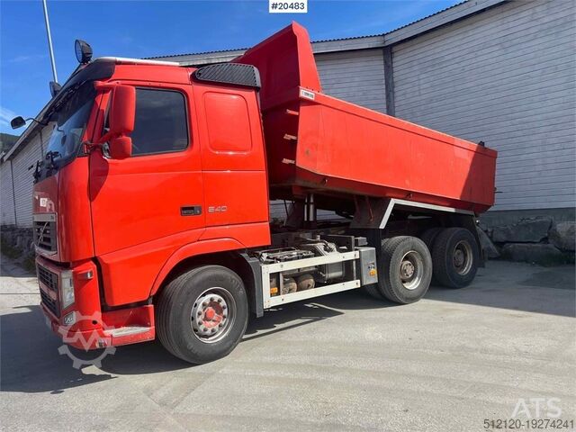 Teherautó Volvo FH13-540 6x4 tipper truck. SEE VIDEO