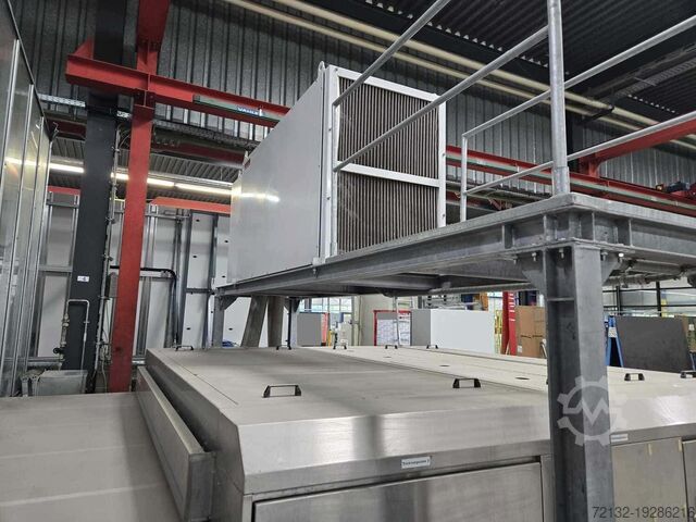 Sistema di lavaggio del vetro piano / orizzontale ROKA HGW 280 LP0B3D 1/1