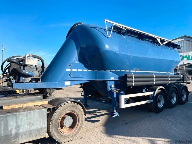 Silosläpvagn SPITZER 31m³ Zementsilo/Kompressor/2 Kammern/1. Hand!