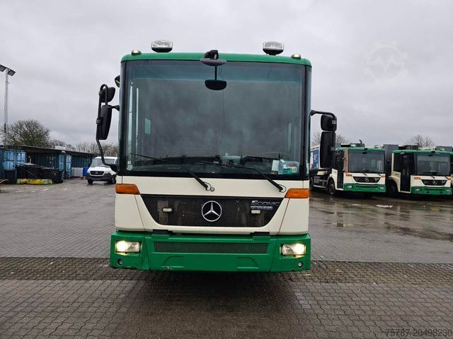 Vuilniswagen MERCEDES-BENZ 2629, 2 Kammern, Faun aus 2013, 22 cbm