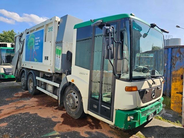 Vuilniswagen MERCEDES-BENZ 2629 2 Kammern