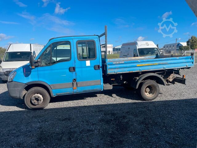 Tre-vejs tippevogn IVECO Daily 65C14 3,0 DK 1.Hand,177Tkm,HU 09/27