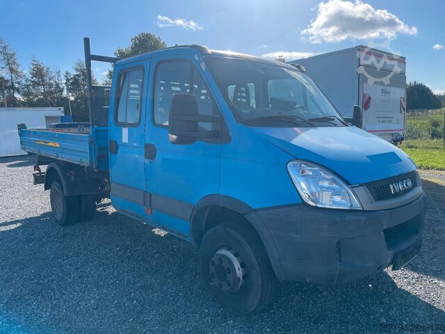 Tre-vejs tippevogn IVECO Daily 65C14 3,0 DK 1.Hand,177Tkm,HU 09/27