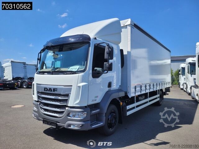 Ladbil med presenning DAF XB 260 4X2 FA VDC 16t - Kundenspezifikation Curt