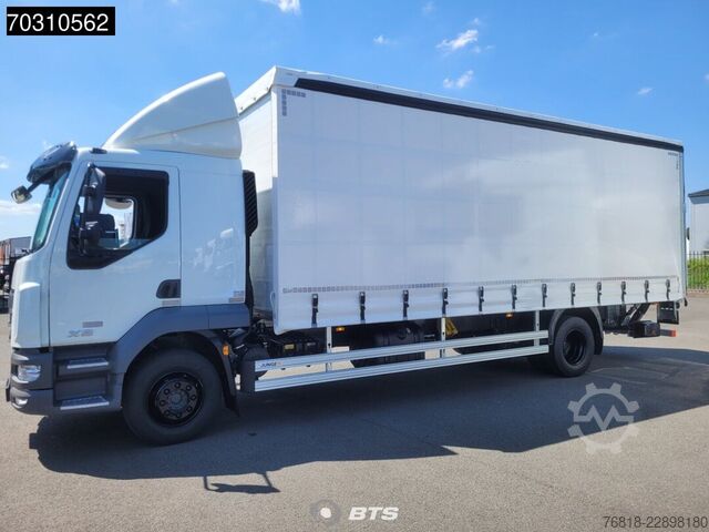 Ladbil med presenning DAF XB 260 4X2 FA VDC 16t - Kundenspezifikation Curt